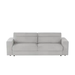 Big Sofa mit Schlaffunktion  Branna , grau , Maße (cm): B: 250 H: 101 T: 105