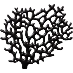 Coral Schmuckanhänger schwarz