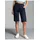 TRIGEMA Jerseyhose TRIGEMA "TRIGEMA Bermuda aus Single-Jersey", Damen, Gr. 5XL, US-Größen, blau (navy), 100% Baumwolle, Hosen Jerseyhose
