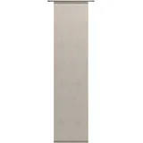 Neutex for you! Schiebegardine NEUTEX FOR YOU "Libre-ECO", braun (leder), B:60cm H:255cm, Jacquard, Polyester, Gardinen, nach Maß