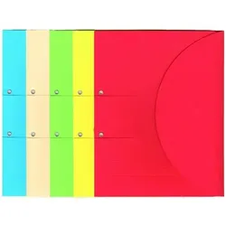 ELCO Ablagemappe Ordo collecto A4 Karton 315 g/qm Grundfarben sortiert VE=10 Stück