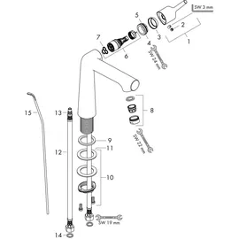 Hansgrohe Talis S Einhandmischer 72113000