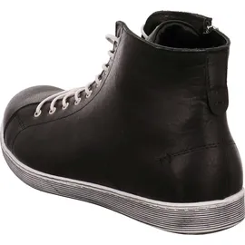 Andrea Conti Damen High Top Sneaker Schnürer Leder dynamisch 0341500, Schwarz 39