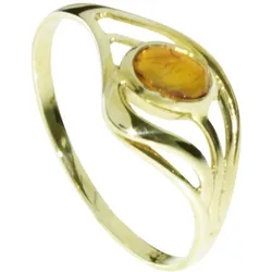 Fingerring OSTSEE-SCHMUCK "Ostsee-Schmuck Ring Hella Ring Hella" Gr. 56, gold (goldfarben), Fingerringe, Damen, Gr. 56 (17,8), Gelbgold 333