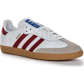 Adidas Samba OG Cloud White / Collegiate Burgundy / Gum3 43 1/3