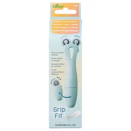 Clover Grip Fit Dreifach-Rad, Blau