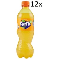 12x Fanta Aranciata Original Orangensaftgetränk PET 450ml Softdrink