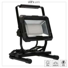 LED's Work Arbeitsleuchte 50 W schwarz 4200,0 mm