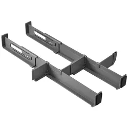 Schubladen-Organizer MULTI-FIT - silber