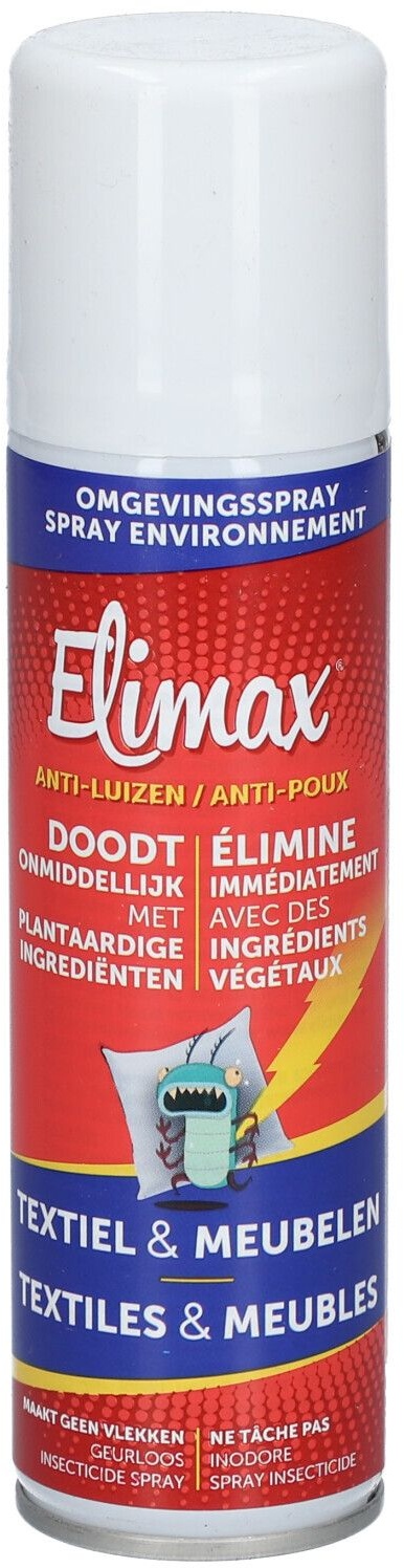 Elimax® Elimax Spray environnemental Anti-poux Textiles & Meubles 150 ml spray