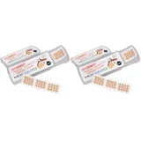 Moskinto Mückenpflaster für Kinder und Erwachsene - zur Anwendung bei Mückenstichen und Insektenstichen - lindert Juckreiz - Beige - 24 Pflaster (Packung mit 2)