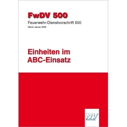 Fwdv 500: Einheiten Im Abc-Einsatz  Kartoniert (TB)