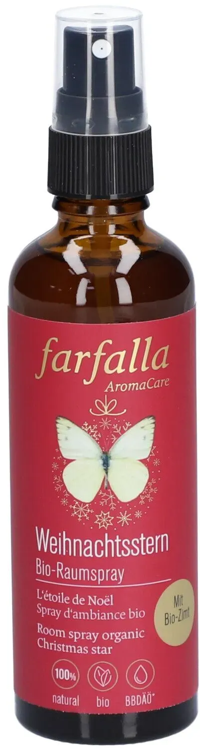 farfalla Der Weihnachtsstern Bio-Raumspray