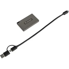Verbatim Metal Mini SSD 512 GB USB-C 3.2 Gen 2 Schwarz 32030