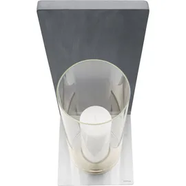 BLOMUS Wandkerzenhalter FINCA Edelstahl Silber