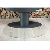 ADURO Glasbodenplatte Ellipse 114,8 x 68,3 cm