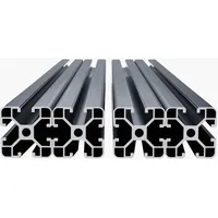 Vevor 4er Set Aluprofil 600mm Nutenprofil 4040 Aluminium Linear