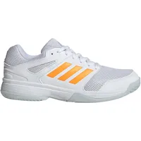 adidas Speedcourt IN Damen Cloud White/Pure Tangerine/Crystal Sky 40