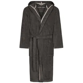 CAWÖ Home Bademäntel Herren Kapuze Sauna Time 833 basalt - 77 in basalt - 77 | Gr.: XL