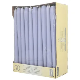 Papstar Leuchterkerzen 50 St. Ø 2,2 cm 25 cm flieder