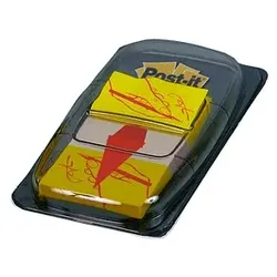 Post-it® Index Haftmarker gelb "Unterschrift" 50 Streifen