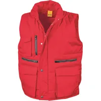 Result Lance Ripstop Bodywarmer, red, M