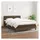 vidaXL Boxspringbett 140 x 200 cm H2 Dunkelbraun