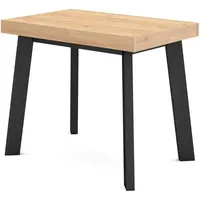 SKRAUT HOME Konsolentisch, Eiche - Beige