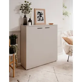 furn.design Logu 100 x 110 x 34 cm beige / beige matt