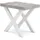 SKRAUT HOME Konsolentisch 160 x 73 x 90 cm Weiß/Zementgrau