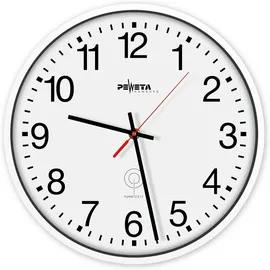 Peweta Funkwanduhr 30,0 cm 51.130.311 weiß