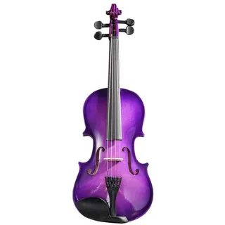 Violine Anfänger Kindergeige Günstige Geigen Lila Geige Kinder Anfänger Prüfung Übungsgeige (Size : 3/4)