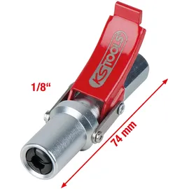 KS Tools Quick-Lock Schnellkupplung für Fettpressen, 1/8 (980.1108)