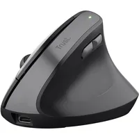 Trust Bayo II Ergonomic Wireless Mouse schwarz, ECO zertifiziert,