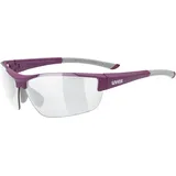 Uvex Sportstyle 612 Variomatic light 6690 purple matt/smoke