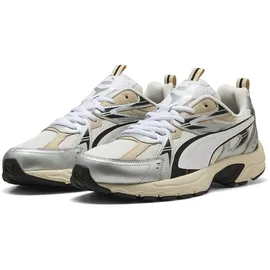 Puma Milenio Tech Herren Weite E Warmweiß/Silber 44,5