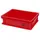 WARMBIER Lagerbehälter IDP-STAT, ESD, 400 x 300 x 170 mm, rot