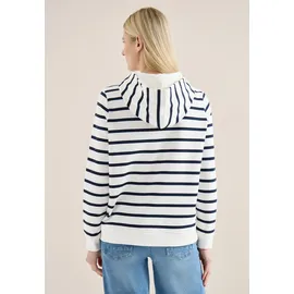 Cecil Hoodie gestreift Blau XS (36)