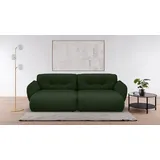 BeType Big-Sofa Be Fluffy Polyester 285 x 87 x 184 cm Dunkelgrün