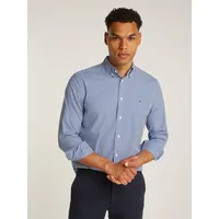 Tommy Hilfiger »FLEX POPLIN GINGHAM RF SHIRT«, mit Karomuster