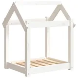 vidaXL Hundebett Massivholz Kiefer Hundesofa Hundekorb Hunde mehrere Auswahl