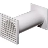 WALLAIR N37824 Rundrohr-Lüftungssystem 100 Kunststoff (Ø x L) 10cm x 48cm Weiß