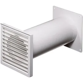 WALLAIR N37824 Rundrohr-Lüftungssystem 100 Kunststoff (Ø x L) 10cm x 48cm Weiß