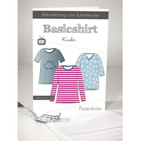 Fadenkäfer Schnittmuster und Nähanleitung - Kinder Shirt - Basicshirt