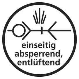 Riegler Dreh-Sicherheitskupplung NW 6, ISO 6150 C, Tülle LW 6, Rot