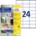 Avery Zweckform Etiketten LR3475-10 weiß 70,0 x 36,0 mm