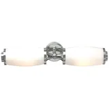 Elstead Lighting Spiegelleuchte 2 flammig LED Warmweiß Silber 0 cm