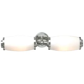 Elstead Lighting Spiegelleuchte 2 flammig LED Warmweiß Silber 0 cm