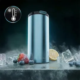 Cecotec Power Titanium Shake2Go Lagoon Steel Standmixer