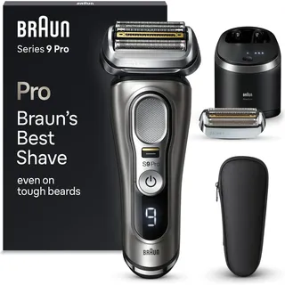 Braun Series 9 Pro 9465cc Elektrorasierer + Ersatzscherkopf